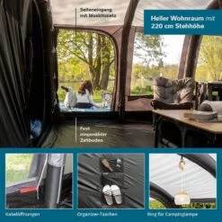 Skandika Timola 6 Air Sleeper Protect XL Opblaasbare Tent 8 Skandika Timola 6 Air Sleeper Protect XL Opblaasbare Tent -Weber Verkoop 6645bd37a3f157.76774607