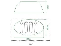 Coleman Galiano 4 Pop-up Tent -Weber Verkoop 66473fd446b5c9.49083929