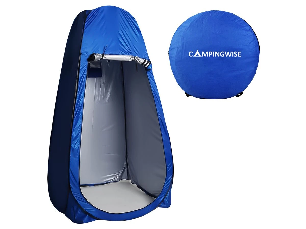 Campingwise Pop-up Douchetent - Blue 1 Campingwise Pop-up Douchetent - Blue