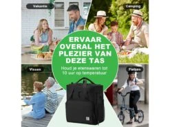 Merkloos Brisby 4-laags Geïsoleerde 40 Liter Koeltas - Black -Weber Verkoop 665dcc8c748624.00502650