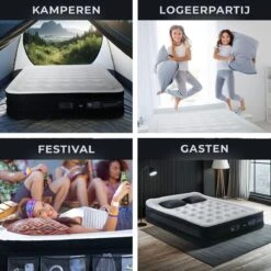 Merkloos FLOAT VersaVento 2 Persoons Luchtbed Met Pomp En Zijzakken -Weber Verkoop 665f2531ed4173.50602757