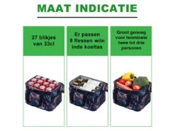 Merkloos Packaway 15 Liter Geïsoleerde Koeltas - Japanse Bloem -Weber Verkoop 6660455c9052e2.17510873