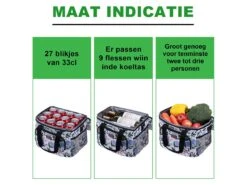 Merkloos Packaway 15 Liter Geïsoleerde Koeltas - White Flower 10 Merkloos Packaway 15 Liter Geïsoleerde Koeltas - White Flower -Weber Verkoop 66605379d94412.27003950