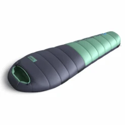 Husky Dinis 2024 Donzen Mummyslaapzak - Blue Mint -Weber Verkoop 6685449235a954.40480025