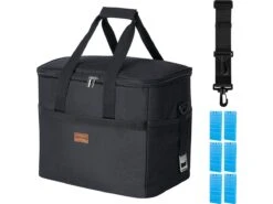 Merkloos Packaway 40 Liter Koeltas Met Divider - Black -Weber Verkoop 668e3894a2e5a1.87174438