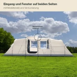 Skandika Casablanca 8 Sleeper Protect Tunneltent -Weber Verkoop 66a35ea47b5829.22218998