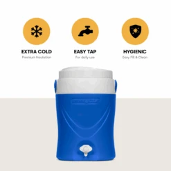 Merkloos Pinnacle Platino 2 Gallon Drankkoeler - Blue -Weber Verkoop 66c309ba6f92e0.59243898