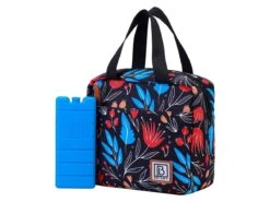 Merkloos Brisby 4-laags Geïsoleerde 4 Liter Koeltas - Night Flower