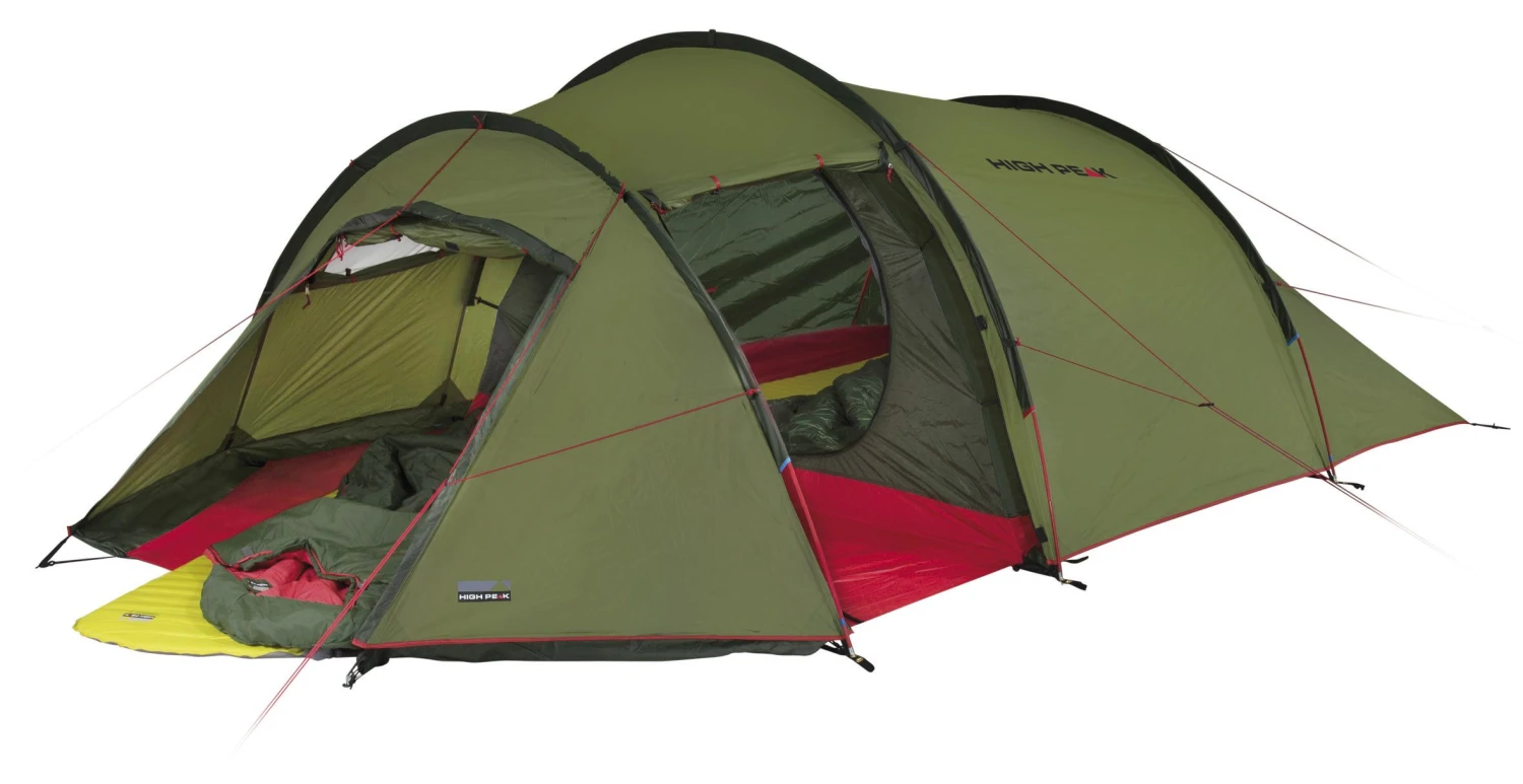 High Peak Falcon 4 Lichtgewicht Tunneltent 1 High Peak Falcon 4 Lichtgewicht Tunneltent