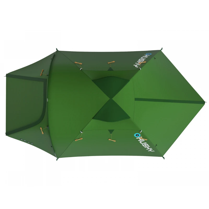 Husky Baron 3 Extreem Lichtgewicht Tent - Green 3 Husky Baron 3 Extreem Lichtgewicht Tent - Green - Afbeelding 3