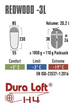 High Peak Redwood -3 L Slaapzak -Weber Verkoop 6d037c91aea00bfe