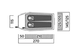 Easy Camp Reindal 2 Tunneltent -Weber Verkoop 7529b418ba9ee16b