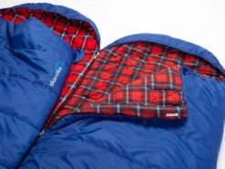 Skandika Dundee Flannel-L Blauwe Slaapzak -Weber Verkoop 79a1e925aa4693da