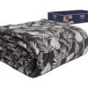 HappyBed Black Leaves All Year Dekbed - 200 X 220 Cm