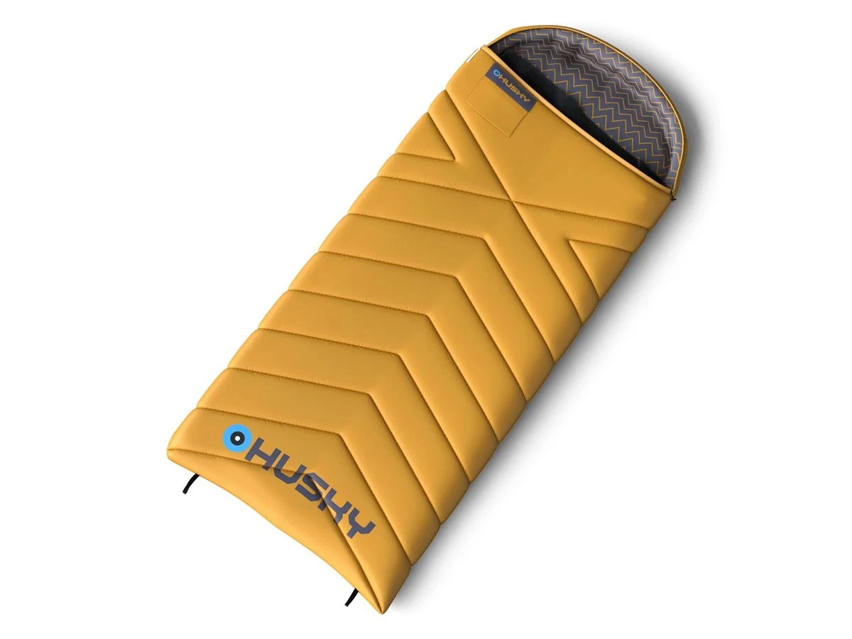 Husky Gizmo Mustard Dekenslaapzak - Yellow 1 Husky Gizmo Mustard Dekenslaapzak - Yellow