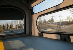 OutdoorU Sky 3-persoons Opblaasbare Daktent - Grijs -Weber Verkoop 8ad740110c9d8e86