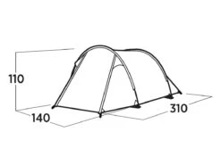 Easy Camp Hemsedal 2 Tunneltent -Weber Verkoop 8c029d491633b192