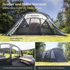 Skandika Canyon 5 Protect Tunneltent -Weber Verkoop 8c532db36a1e82e4