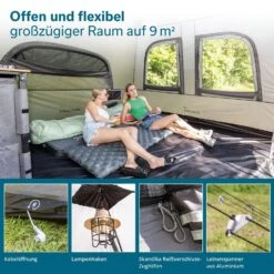 Skandika Hognes 4 Protect Quick-Start Dagtent -Weber Verkoop 8d89ebbbc1299142