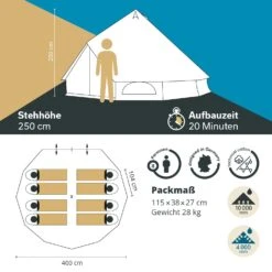 Skandika Tipii 400 Technical Cotton Tent -Weber Verkoop 8e2494d0cdc8fc7b