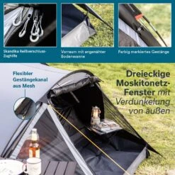 Skandika Dale 4 Sleeper Koepeltent -Weber Verkoop 913068280f82f41e
