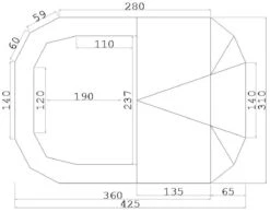 ESVO Acoma Lichtgewicht Tent -Weber Verkoop 972796bfb6ec23ca