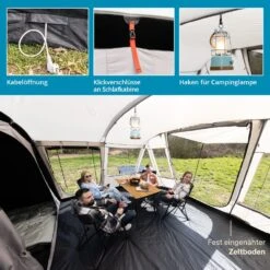 Skandika Nordland Sleeper 6 Tunneltent -Weber Verkoop 98b2dd5f57d5f74c