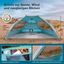 Skandika Skal Pop-up Strandtent -Weber Verkoop 996b5df0801b9444