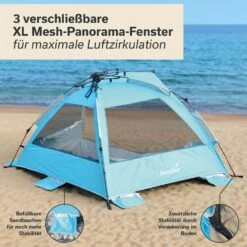 Skandika Skal Pop-up Strandtent -Weber Verkoop 9b4d03d3ed74e1ce