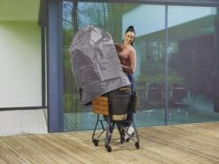 Merkloos Perel BBQ Beschermhoes - Ø80x90cm -Weber Verkoop 9de9c12e0ac3c40c