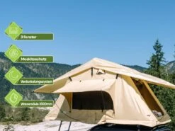 OutdoorU Expedition 4 Personen Daktent - Groen -Weber Verkoop a6a917a8fdedaaa2