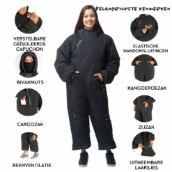 Selkbag Original Zwart Gerecycleerde Slaapzak - L -Weber Verkoop a852276a2054f8e4