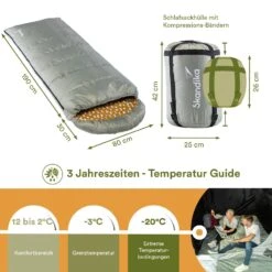 Skandika Dundee Flannel-R Grijze Slaapzak -Weber Verkoop b215f3ea644be428