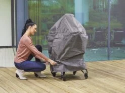 Merkloos Perel BBQ Beschermhoes - Ø80x90cm -Weber Verkoop bbc0b3f5bf671b8c