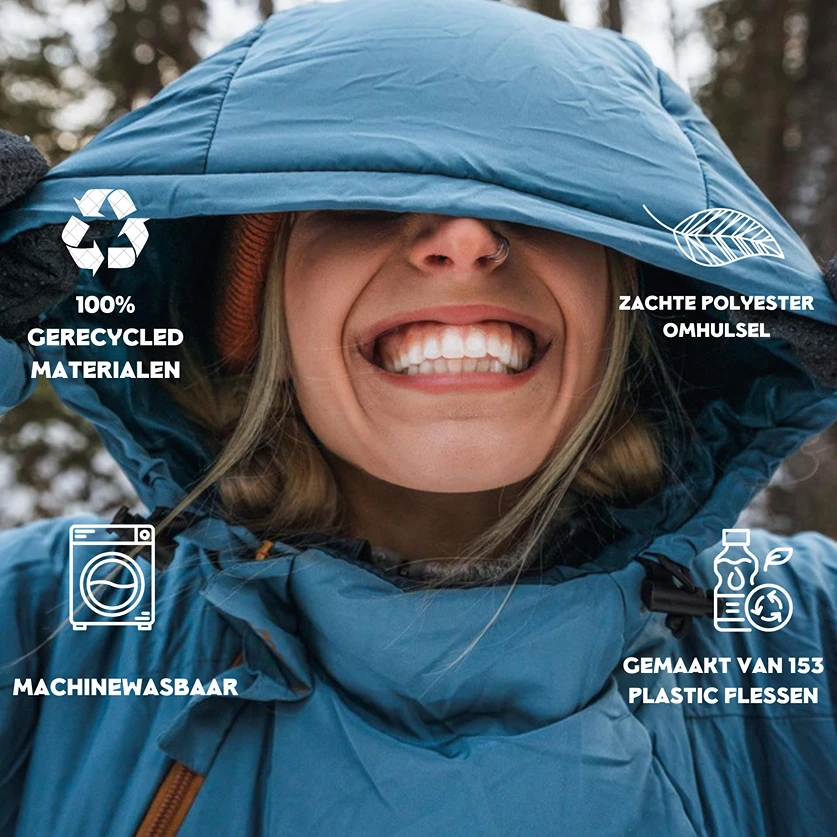 Selk’bag Lite Blauw Slaapzak - L 5 Selk’bag Lite Blauw Slaapzak - L - Afbeelding 5