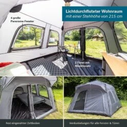 Skandika Hognes 4 Protect Quick-Start Dagtent -Weber Verkoop cdcd935d849b7f7d