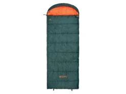 ACAMP Emery 220 X 85 Cm Slaapzak Met Capuchon - Dark Green