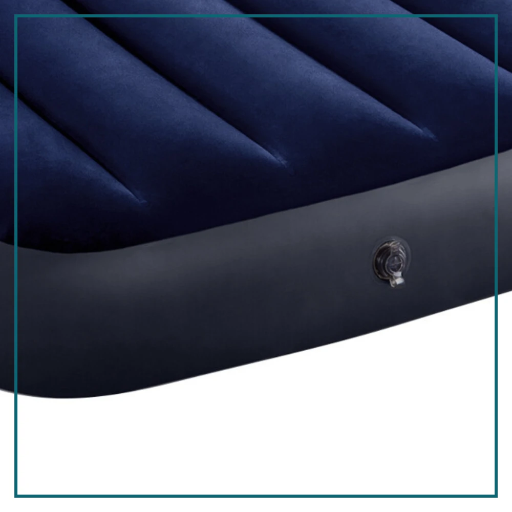 HIXA 1 Persoons Luchtbed - DarkBlue 3 HIXA 1 Persoons Luchtbed - DarkBlue - Afbeelding 3