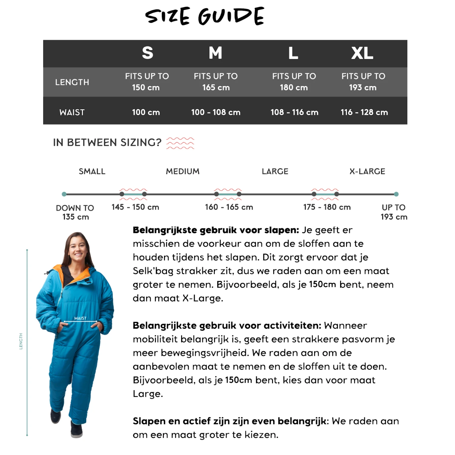 Selk’bag Lite Blauw Slaapzak - L 2 Selk’bag Lite Blauw Slaapzak - L - Afbeelding 2