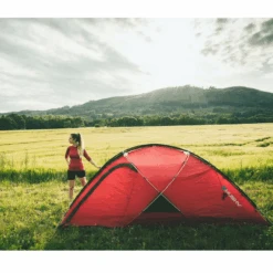 Husky Extreme Felen 2-3 Lichtgewicht Tent - Red -Weber Verkoop e09cb647b36c43c3