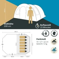 Skandika Kambo 6 Tunneltent -Weber Verkoop e69f940eee36e725