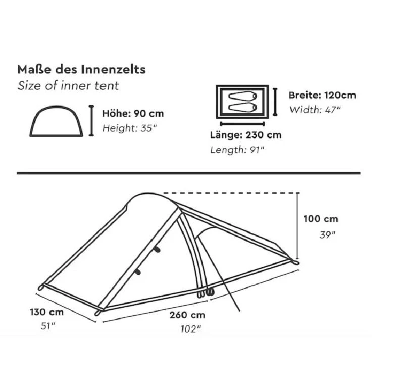 Tambu Kutir 2.0 Lichtgewicht Tent 2 Tambu Kutir 2.0 Lichtgewicht Tent - Afbeelding 2