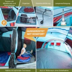 Skandika Gotland 6 Tunneltent -Weber Verkoop eec0a4d31eb4ec38