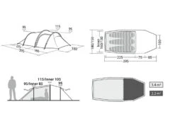 Robens Voyager 3 EXP Tunneltent -Weber Verkoop f1cfb28ea35b3c96