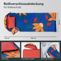 Skandika Sovro 190+30 Slaapzak - Fiery Garden 11 Skandika Sovro 190+30 Slaapzak - Fiery Garden -Weber Verkoop f1efe50f542f6c42