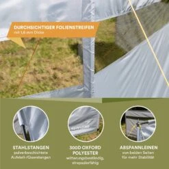 Skandika Bora 6 Meter Windscherm -Weber Verkoop fe4d273841ca1e47