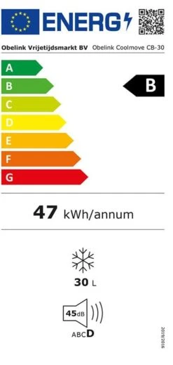 Obelink Coolmove 30 Compressor Koelbox -Weber Verkoop label coolmove 30 ecommerce