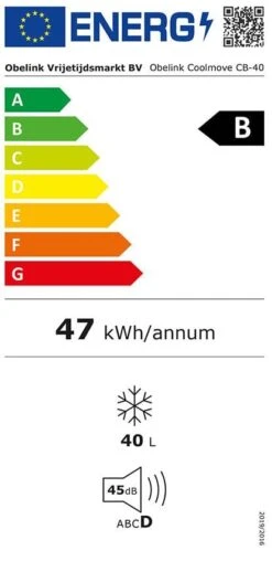 Obelink Coolmove 40 Compressor Koelbox -Weber Verkoop label coolmove 40 ecommerce