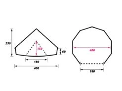 Obelink Sahara 400 Bell Tent -Weber Verkoop sahara 400 plattegrond ecommerce 0787 5 1